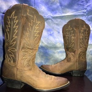 Ariat Heritage R Toe Western Boot — women SIZE 9B